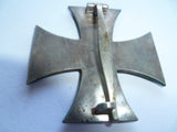 german ww2 EK1 IRON CROSS 1st class early made schenkel frame L54 on pin
