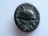 german ww2 black wound badge maker werner redo saarlatern