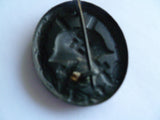 german ww2 black wound badge maker werner redo saarlatern