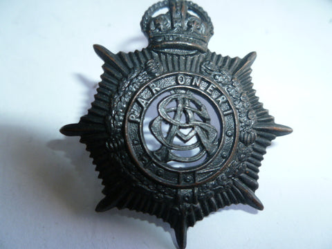 aust army ASC cap badge 30-42 blackened