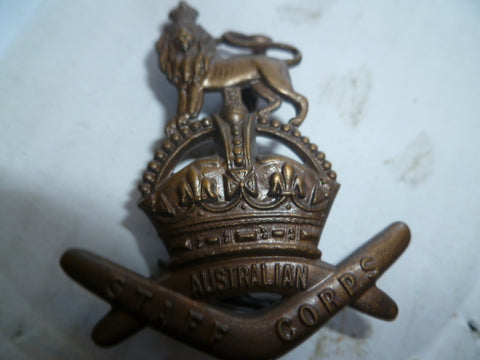 aust army staff corp cap/helmet 53mm high