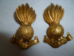 aust army artillery gilt collars pair 1950-60s
