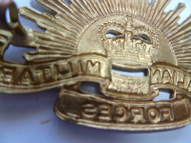aust army rising sun set cap and collars swann/hudson all q/c ...