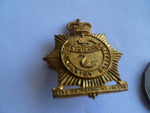 aust w,a 11/44th batt cap badge gilt city of perth