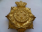 NZ helmet plate qvc nz volunteers great gilt looking