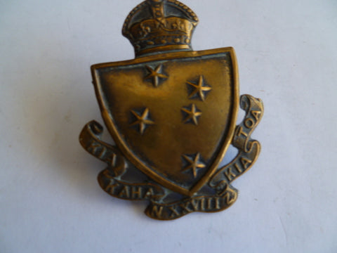 NZ ww1/2 reinforcement's 28th cap badge