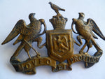 NZ south canterbury mounted rifles cap badge small type scarce