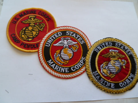 us mc lot of 6 diff patches all good