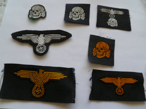 nazi ww2 SS lot all ex cond