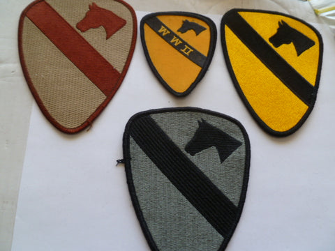 usa 4 diff air cav patches