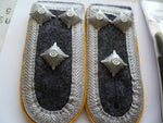 naz1 ww2 lot epaulettes and tabs repro ex cond