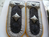 naz1 ww2 lot epaulettes and tabs repro ex cond