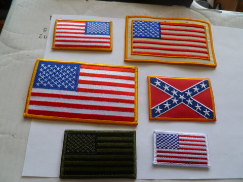 usa flag lot of 6