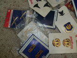 usa metal mix of badges all periods