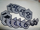 usa air force rank lot couple high ranks as new cond