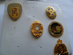 usa police cap badge etc lot high value lot