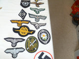 german ww2 asst eagles etc repro lot