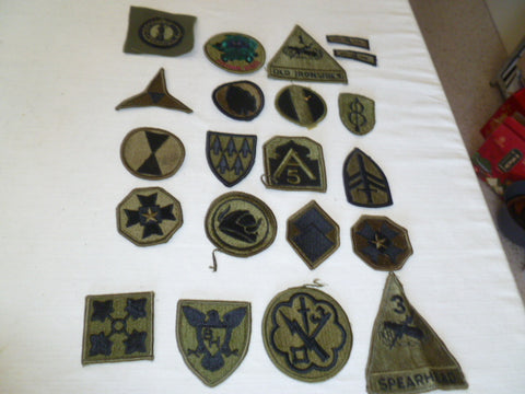 usa subdued lot 20 patches all good used cond or better