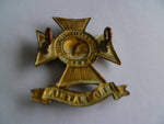 NZ 2nd sth canterbury regt cap badge bimetal