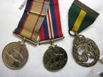 WWII Effeciency Medal Group died in malaya accident half price